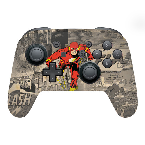 The Flash DC Comics Comic Book Art Character Collage Vinyl Sticker Skin Decal Cover for Nintendo Switch Pro Controller