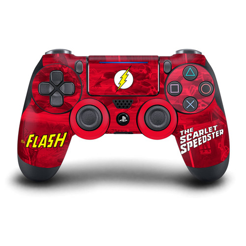 The Flash DC Comics Comic Book Art Logo Vinyl Sticker Skin Decal Cover for Sony DualShock 4 Controller