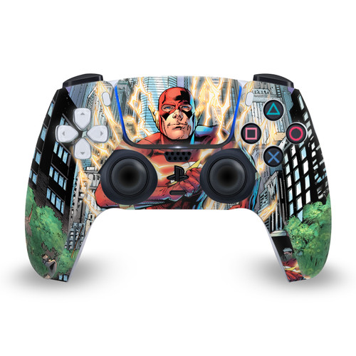 The Flash DC Comics Comic Book Art Flashpoint Vinyl Sticker Skin Decal Cover for Sony PS5 Sony DualSense Controller