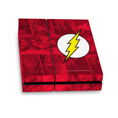 The Flash DC Comics Comic Book Art Logo Vinyl Sticker Skin Decal Cover for Sony PS4 Console