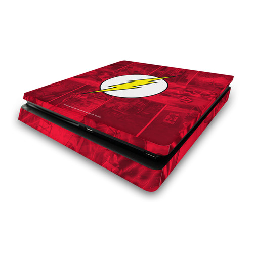 The Flash DC Comics Comic Book Art Logo Vinyl Sticker Skin Decal Cover for Sony PS4 Slim Console