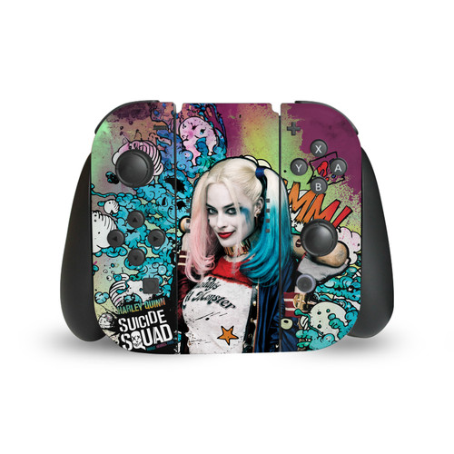 Suicide Squad 2016 Graphics Harley Quinn Poster Vinyl Sticker Skin Decal Cover for Nintendo Switch Joy Controller