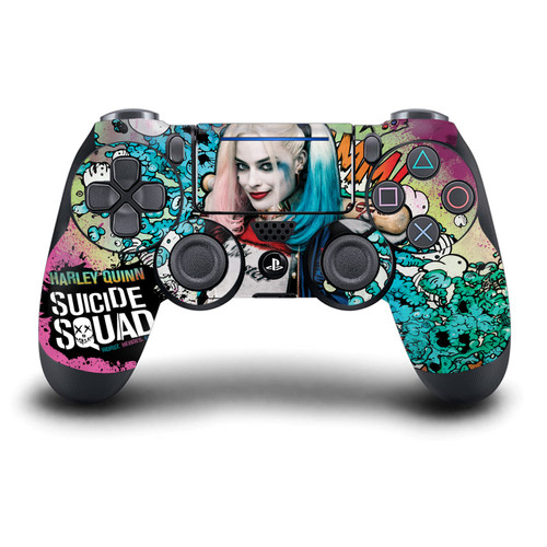 Suicide Squad 2016 Graphics Harley Quinn Poster Vinyl Sticker Skin Decal Cover for Sony DualShock 4 Controller