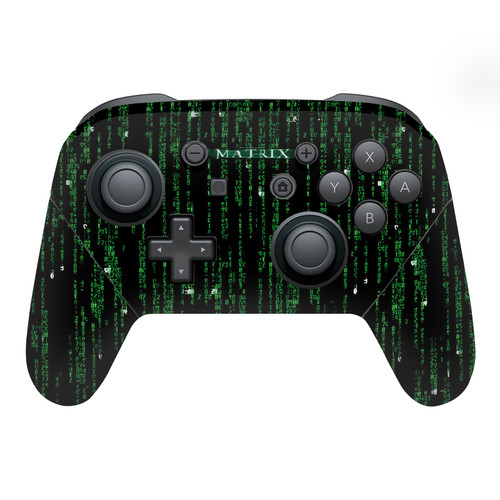 The Matrix Key Art Codes Vinyl Sticker Skin Decal Cover for Nintendo Switch Pro Controller