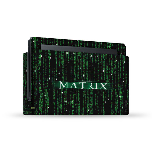 The Matrix Key Art Codes Vinyl Sticker Skin Decal Cover for Nintendo Switch Console & Dock
