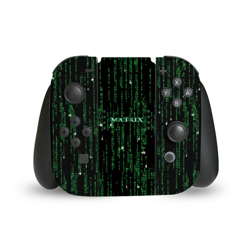 The Matrix Key Art Codes Vinyl Sticker Skin Decal Cover for Nintendo Switch Joy Controller