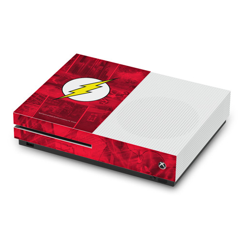 The Flash DC Comics Comic Book Art Logo Vinyl Sticker Skin Decal Cover for Microsoft Xbox One S Console