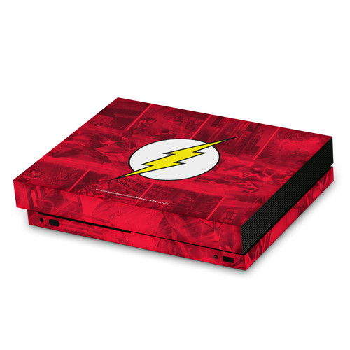 The Flash DC Comics Comic Book Art Logo Vinyl Sticker Skin Decal Cover for Microsoft Xbox One X Console