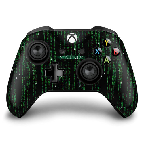 The Matrix Key Art Codes Vinyl Sticker Skin Decal Cover for Microsoft Xbox One S / X Controller