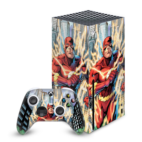 The Flash DC Comics Comic Book Art Flashpoint Vinyl Sticker Skin Decal Cover for Microsoft Series X Console & Controller