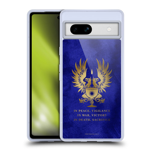 EA Bioware Dragon Age Heraldry Grey Wardens Gold Soft Gel Case for Google Pixel 7a