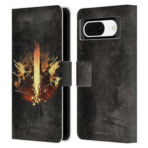 EA Bioware Dragon Age Heraldry Chantry Leather Book Wallet Case Cover For Google Pixel 8