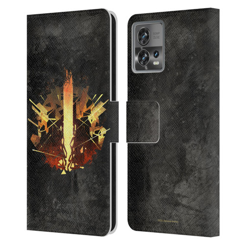 EA Bioware Dragon Age Heraldry Chantry Leather Book Wallet Case Cover For Motorola Moto Edge 30 Fusion