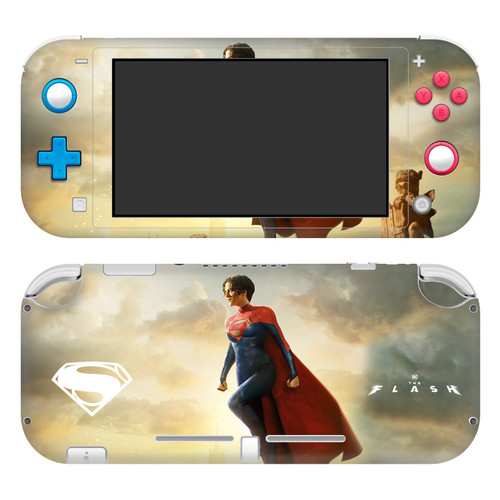 The Flash 2023 Graphic Art Supergirl Vinyl Sticker Skin Decal Cover for Nintendo Switch Lite