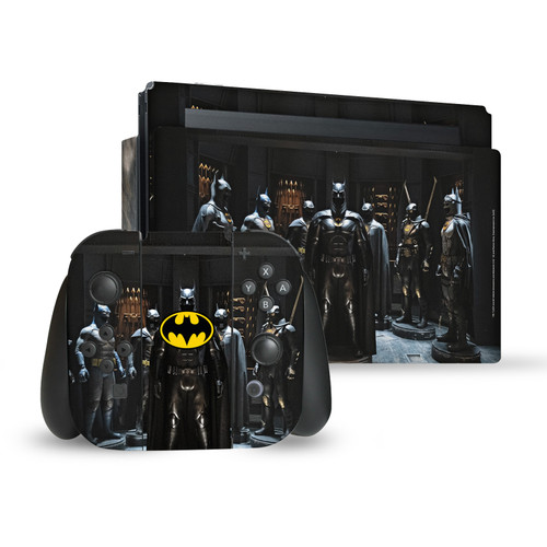 The Flash 2023 Graphic Art Batman Costume Vinyl Sticker Skin Decal Cover for Nintendo Switch Bundle