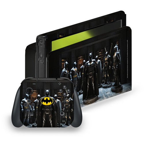 The Flash 2023 Graphic Art Batman Costume Vinyl Sticker Skin Decal Cover for Nintendo Switch OLED