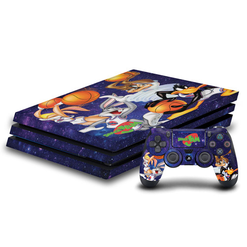 Space Jam (1996) Graphics Poster Vinyl Sticker Skin Decal Cover for Sony PS4 Pro Bundle