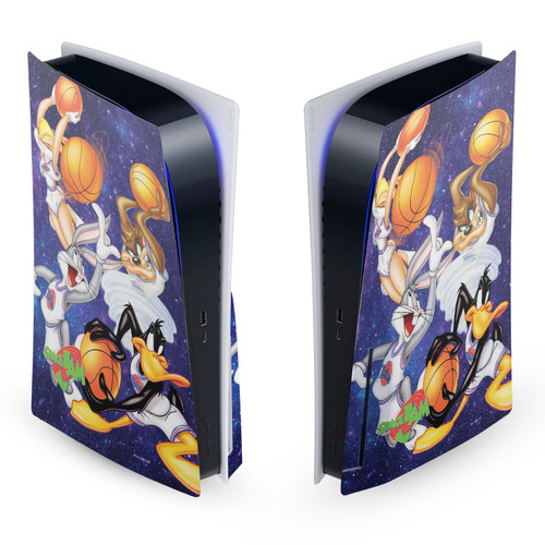 Space Jam (1996) Graphics Poster Vinyl Sticker Skin Decal Cover for Sony PS5 Disc Edition Console