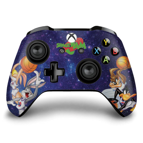 Space Jam (1996) Graphics Poster Vinyl Sticker Skin Decal Cover for Microsoft Xbox One S / X Controller