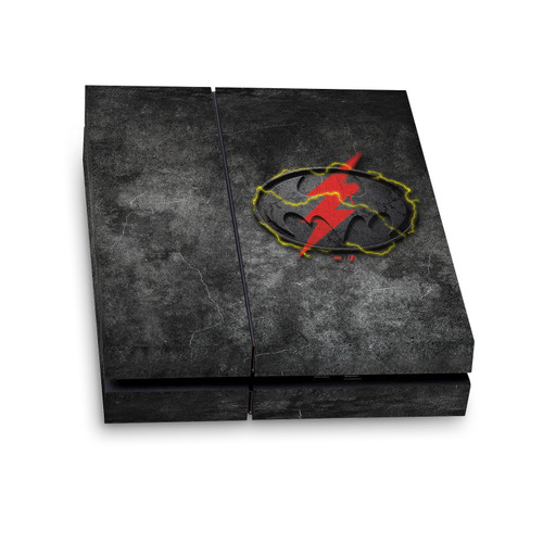 The Flash 2023 Graphic Art Batman Flash Logo Vinyl Sticker Skin Decal Cover for Sony PS4 Console