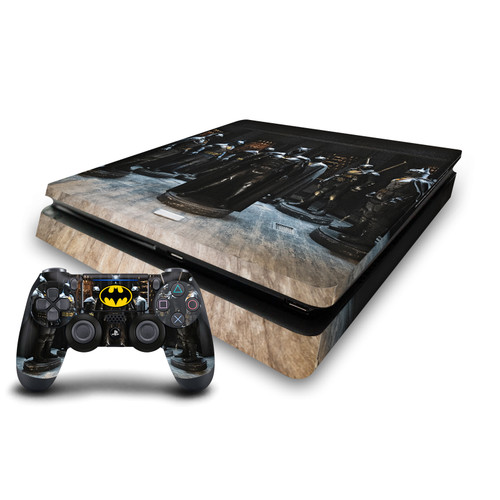 The Flash 2023 Graphic Art Batman Costume Vinyl Sticker Skin Decal Cover for Sony PS4 Slim Console & Controller