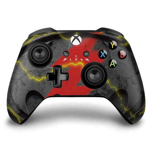 The Flash 2023 Graphic Art Batman Flash Logo Vinyl Sticker Skin Decal Cover for Microsoft Xbox One S / X Controller