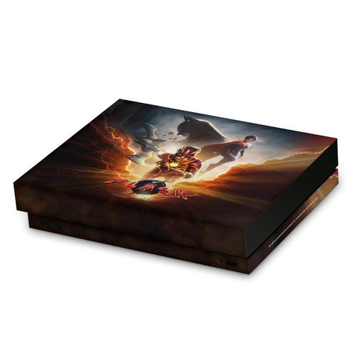 The Flash 2023 Graphic Art Key Art Vinyl Sticker Skin Decal Cover for Microsoft Xbox One X Console