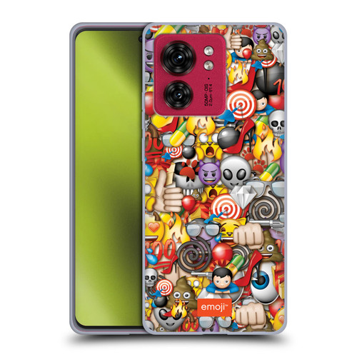 emoji® Full Patterns Assorted Soft Gel Case for Motorola Moto Edge 40