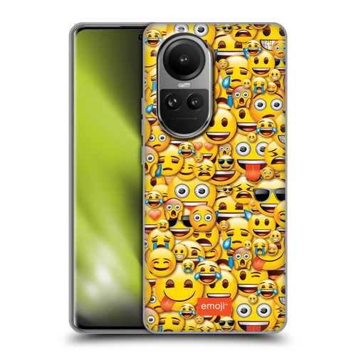 emoji® Full Patterns Smileys Soft Gel Case for OPPO Reno10 5G / Reno10 Pro 5G