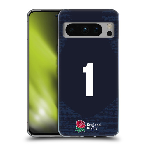 England Rugby Union 2020/21 Players Away Kit Position 1 Soft Gel Case for Google Pixel 8 Pro