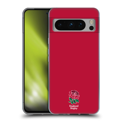 England Rugby Union 2016/17 The Rose Plain Red Soft Gel Case for Google Pixel 8 Pro