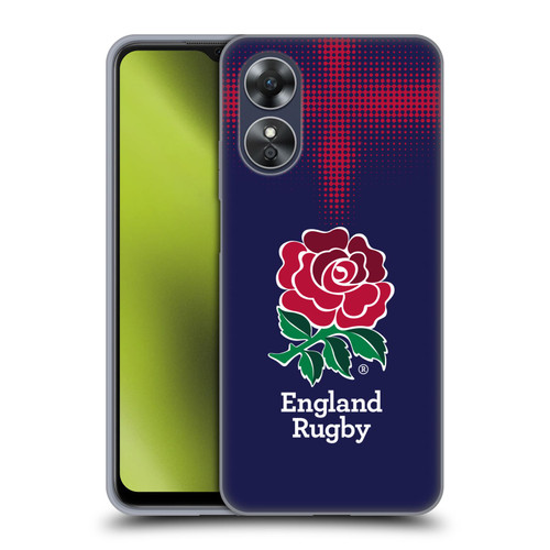 England Rugby Union 2016/17 The Rose Alternate Kit Soft Gel Case for OPPO A17