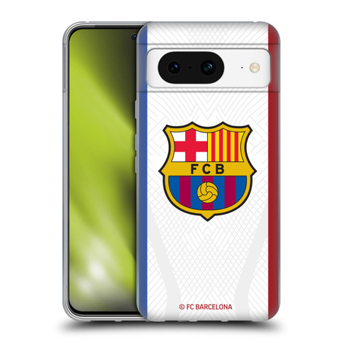 FC Barcelona 2023/24 Crest Kit Away Soft Gel Case for Google Pixel 8