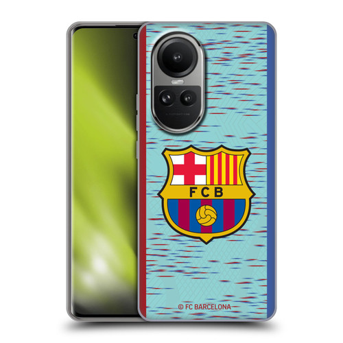 FC Barcelona 2023/24 Crest Kit Third Soft Gel Case for OPPO Reno10 5G / Reno10 Pro 5G