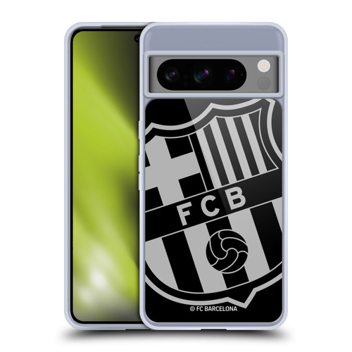 FC Barcelona Crest Oversized Soft Gel Case for Google Pixel 8 Pro