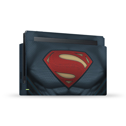 Batman V Superman: Dawn of Justice Graphics Superman Costume Vinyl Sticker Skin Decal Cover for Nintendo Switch Console & Dock