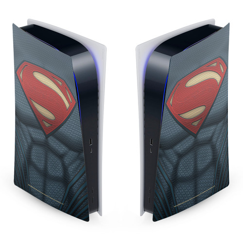 Batman V Superman: Dawn of Justice Graphics Superman Costume Vinyl Sticker Skin Decal Cover for Sony PS5 Digital Edition Console