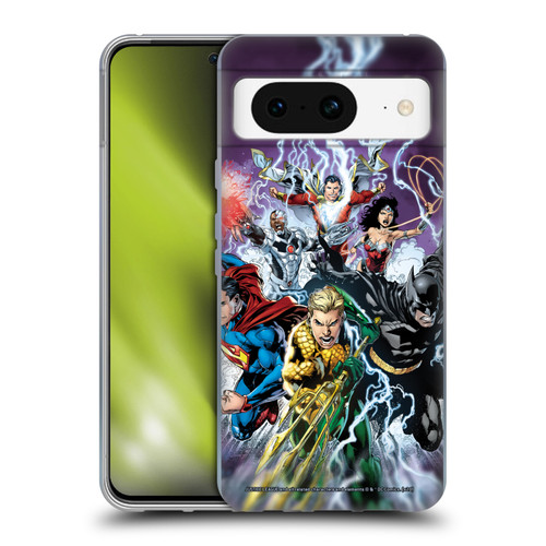 Justice League DC Comics Comic Book Covers New 52 #15 Soft Gel Case for Google Pixel 8