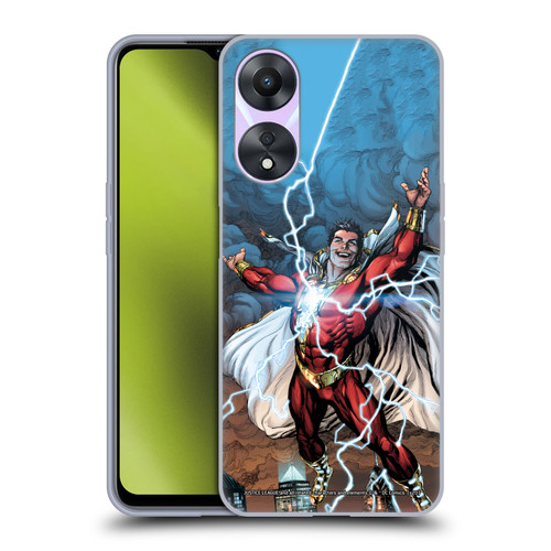 Justice League DC Comics Shazam Comic Book Art Issue #1 Variant 2019 Soft Gel Case for OPPO A78 5G