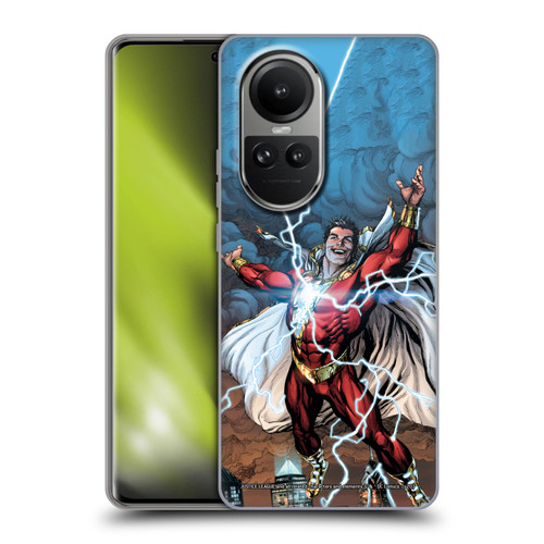 Justice League DC Comics Shazam Comic Book Art Issue #1 Variant 2019 Soft Gel Case for OPPO Reno10 5G / Reno10 Pro 5G