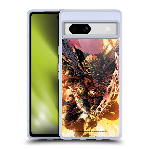 Justice League DC Comics Dark Comic Art Etrigan Demon Knights Soft Gel Case for Google Pixel 7a