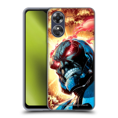 Justice League DC Comics Darkseid Comic Art New 52 #6 Cover Soft Gel Case for OPPO A17