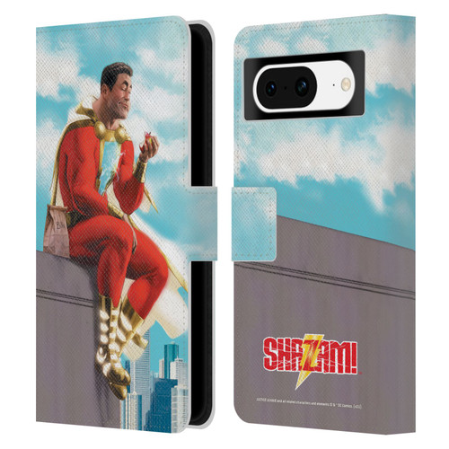Justice League DC Comics Shazam Comic Book Art Issue #9 Variant 2019 Leather Book Wallet Case Cover For Google Pixel 8