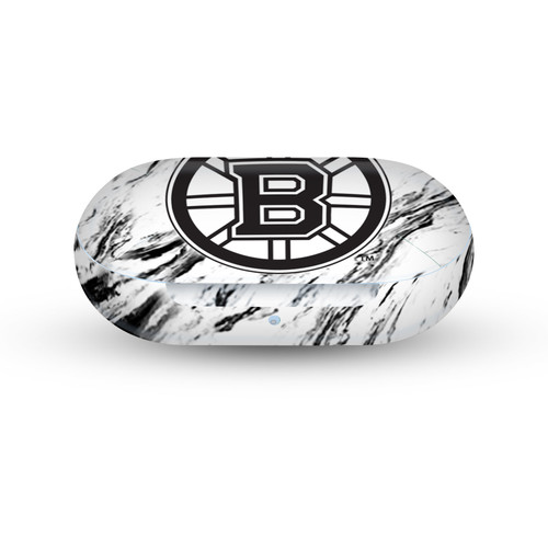 NHL Boston Bruins Marble Vinyl Sticker Skin Decal Cover for Samsung Galaxy Buds / Buds Plus