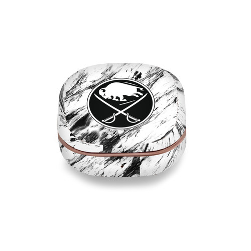 NHL Buffalo Sabres Marble Vinyl Sticker Skin Decal Cover for Samsung Buds Live / Buds Pro / Buds2