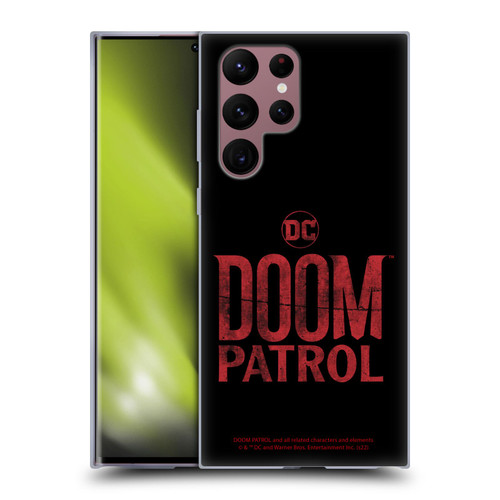 Doom Patrol Graphics Logo Soft Gel Case for Samsung Galaxy S22 Ultra 5G