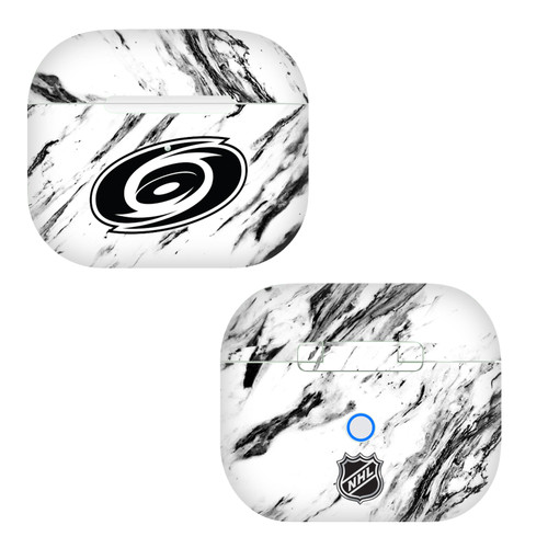 NHL Carolina Hurricanes Marble Vinyl Sticker Skin Decal Cover for Apple AirPods 3 3rd Gen Charging Case