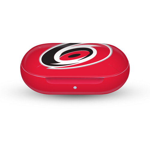 NHL Carolina Hurricanes Plain Vinyl Sticker Skin Decal Cover for Samsung Galaxy Buds / Buds Plus