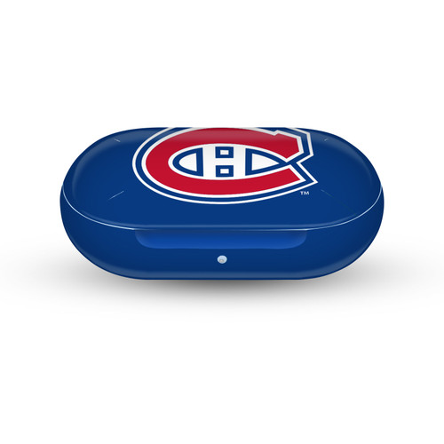 NHL Montreal Canadiens Plain Vinyl Sticker Skin Decal Cover for Samsung Galaxy Buds / Buds Plus
