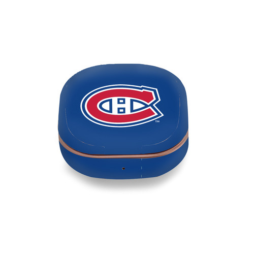 NHL Montreal Canadiens Plain Vinyl Sticker Skin Decal Cover for Samsung Buds Live / Buds Pro / Buds2